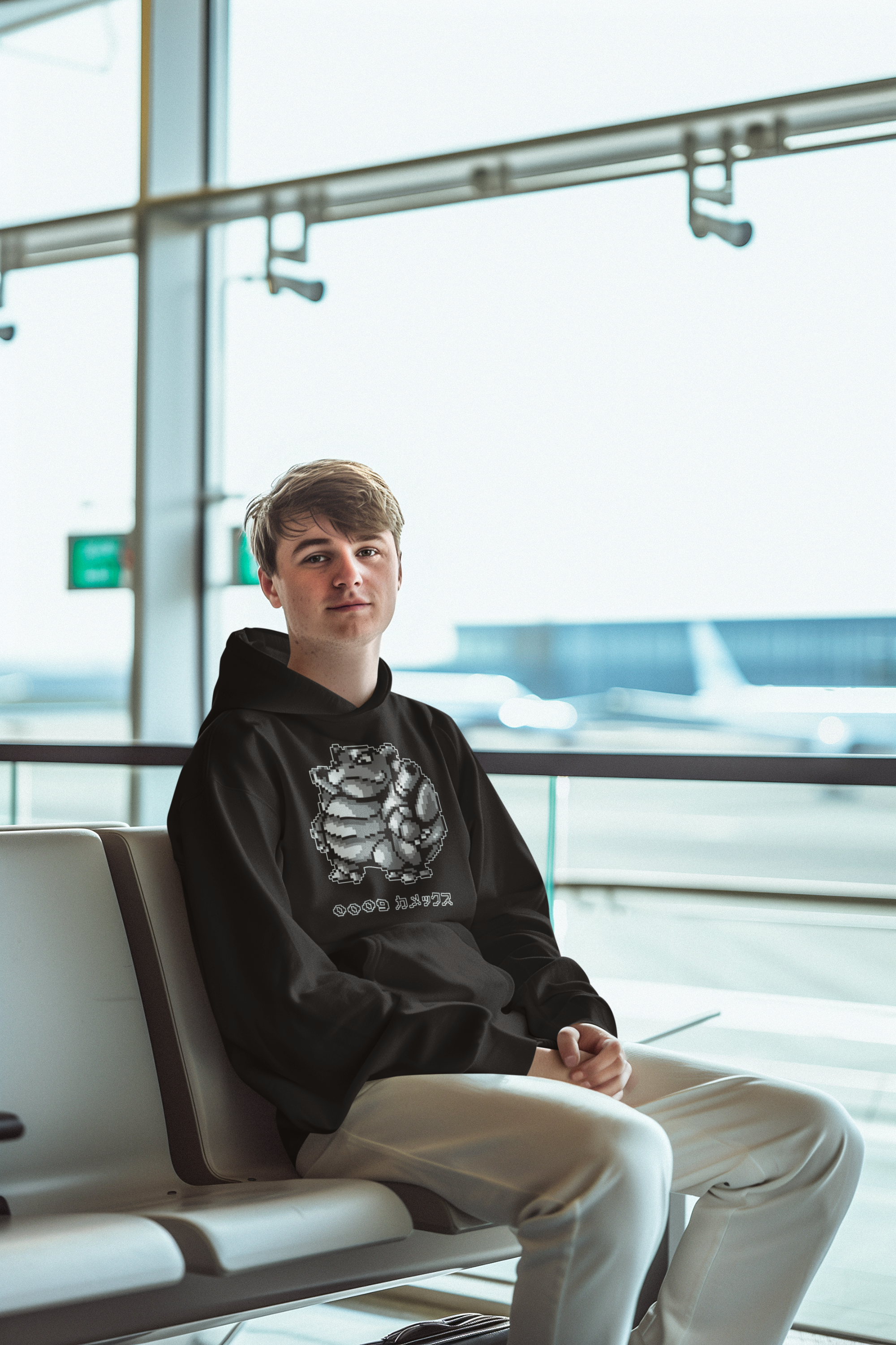 Red & Blue Sprites - PKMN011 - Sudadera con Capucha y Cangurera