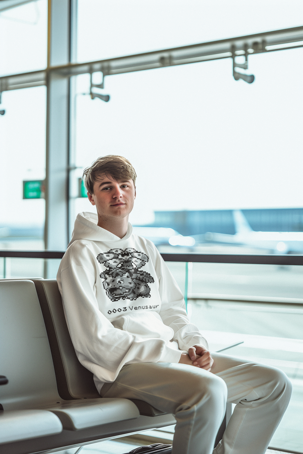 Red & Blue Sprites - PKMN008 - Sudadera Juvenil con Capucha y Cangurera (8 - 14 años)