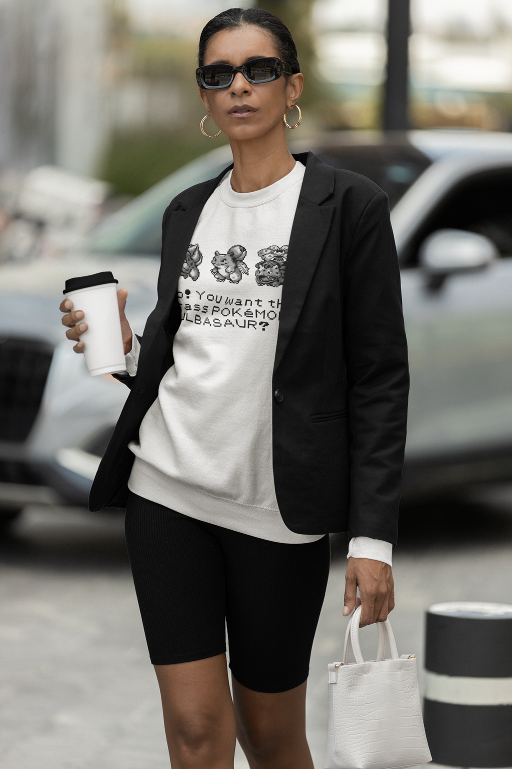 Red & Blue Sprites - So! - PKMN014 - Sudadera Cuello Redondo