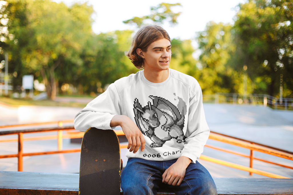 Red & Blue Sprites - PKMN010 - Sudadera Juvenil Cuello Redondo (8 - 14 años)