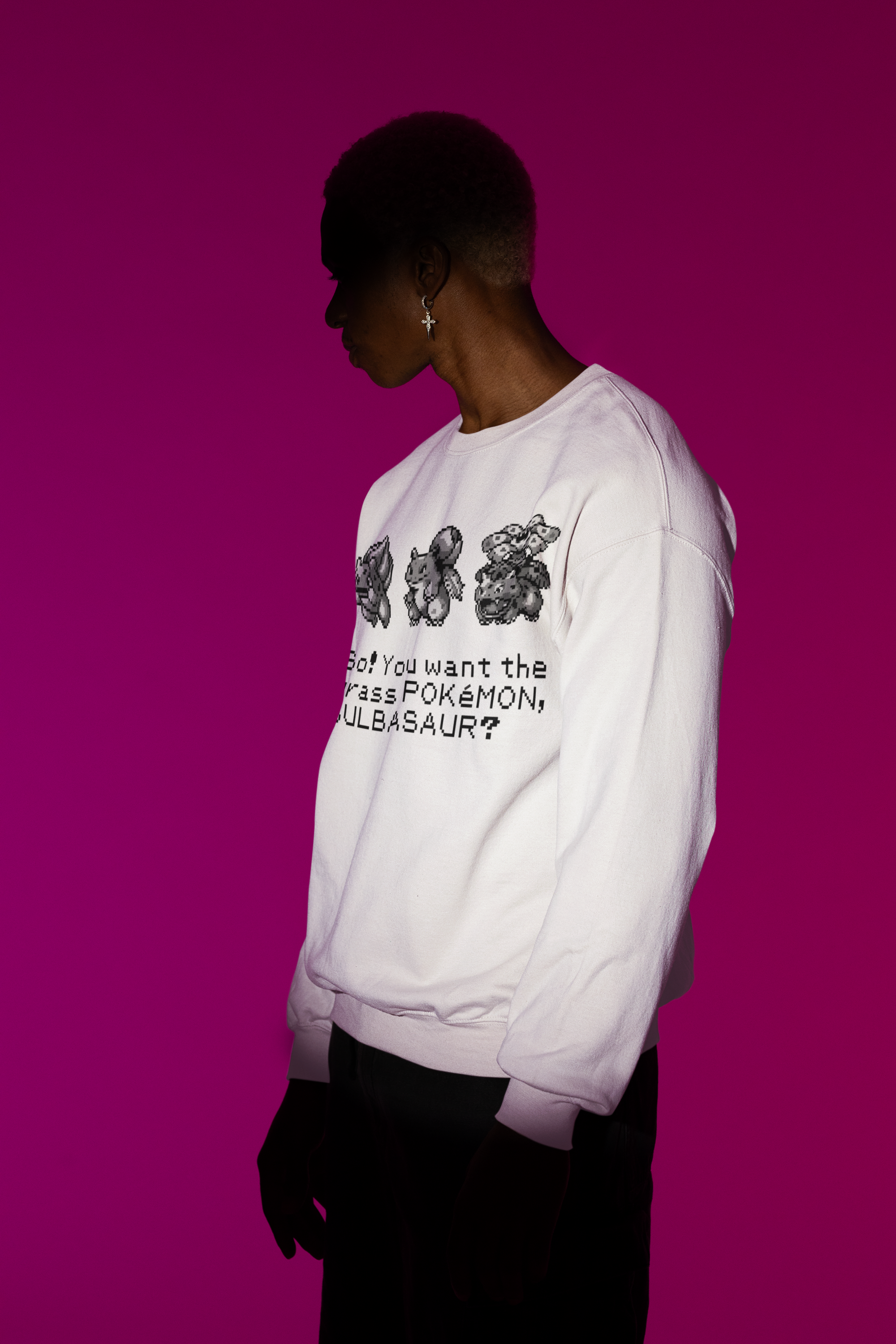 Red & Blue Sprites - So! - PKMN014 - Sudadera Cuello Redondo