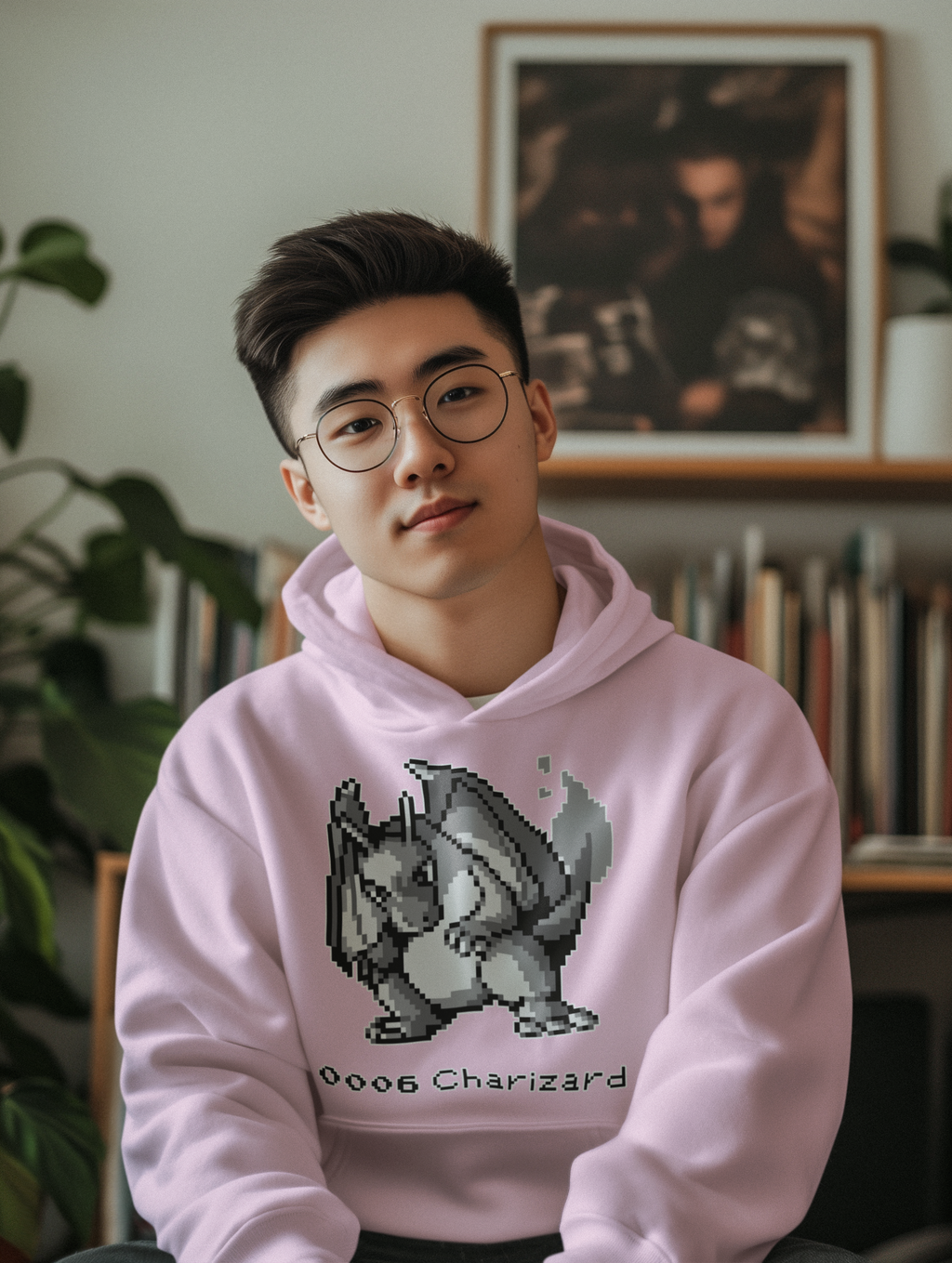 Red & Blue Sprites - PKMN010 - Sudadera con Capucha y Cangurera