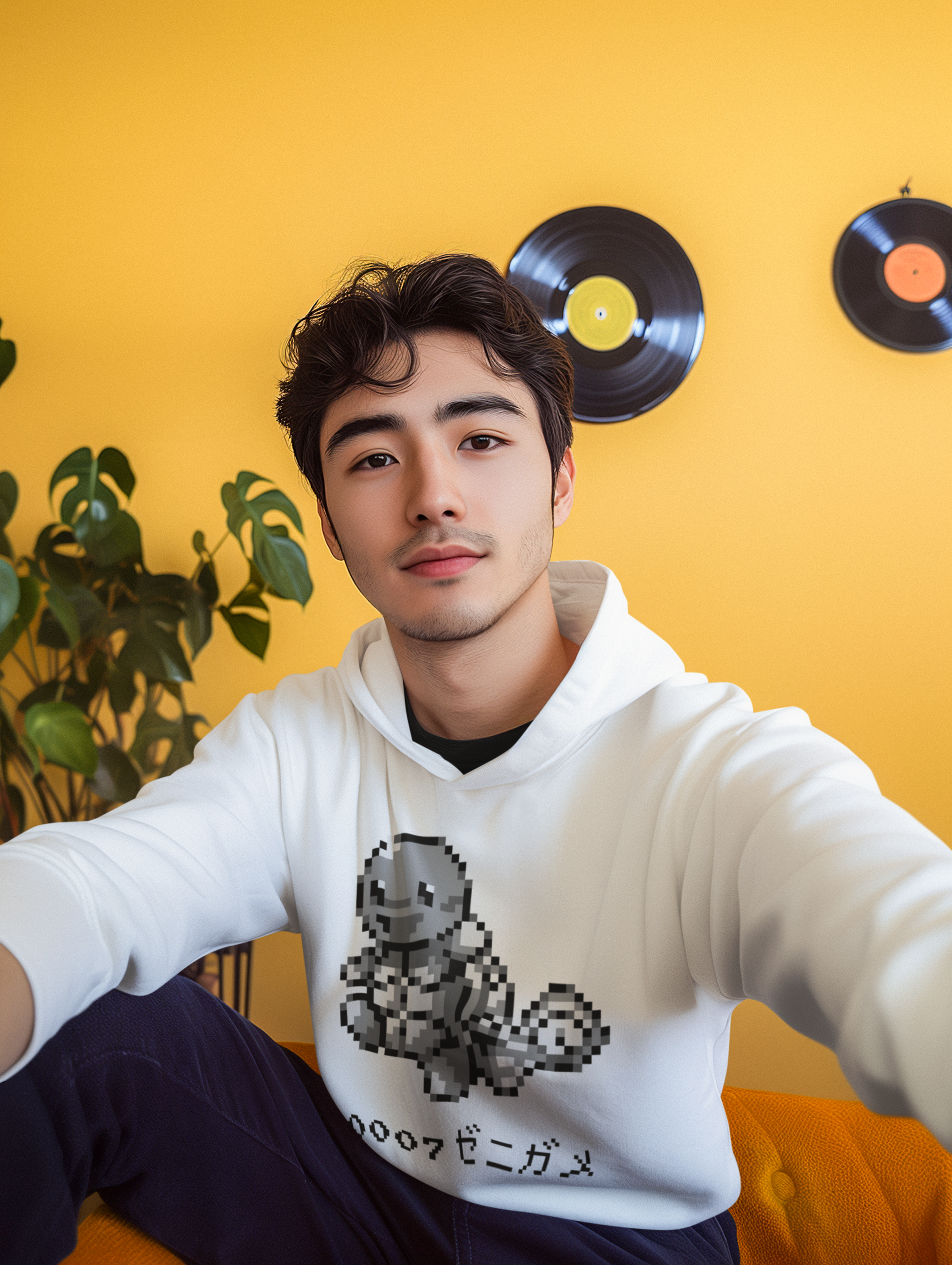 Red & Blue Sprites - PKMN003 - Sudadera con Capucha y Cangurera