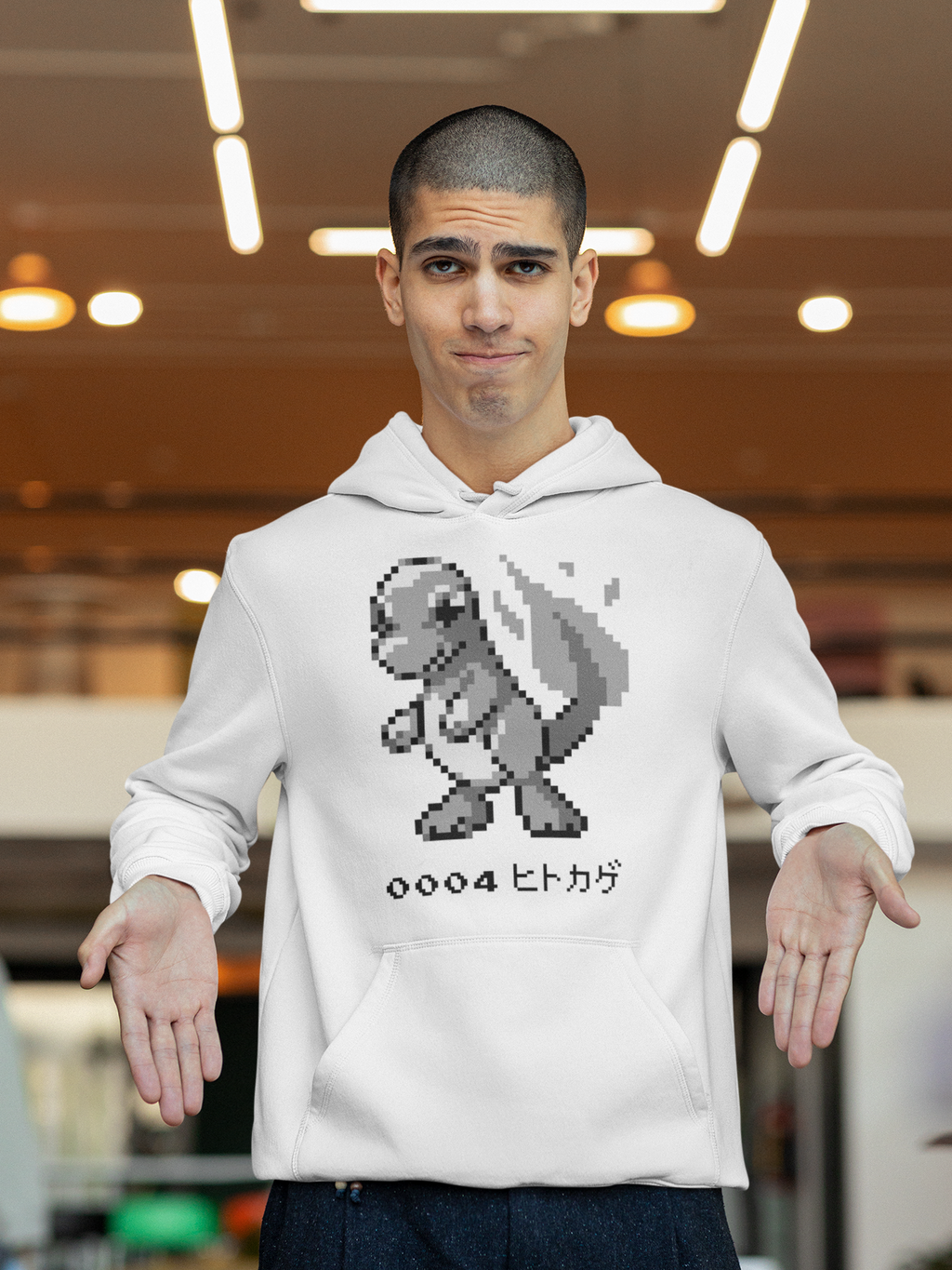 Red & Blue Sprites - PKMN002 - Sudadera con Capucha y Cangurera