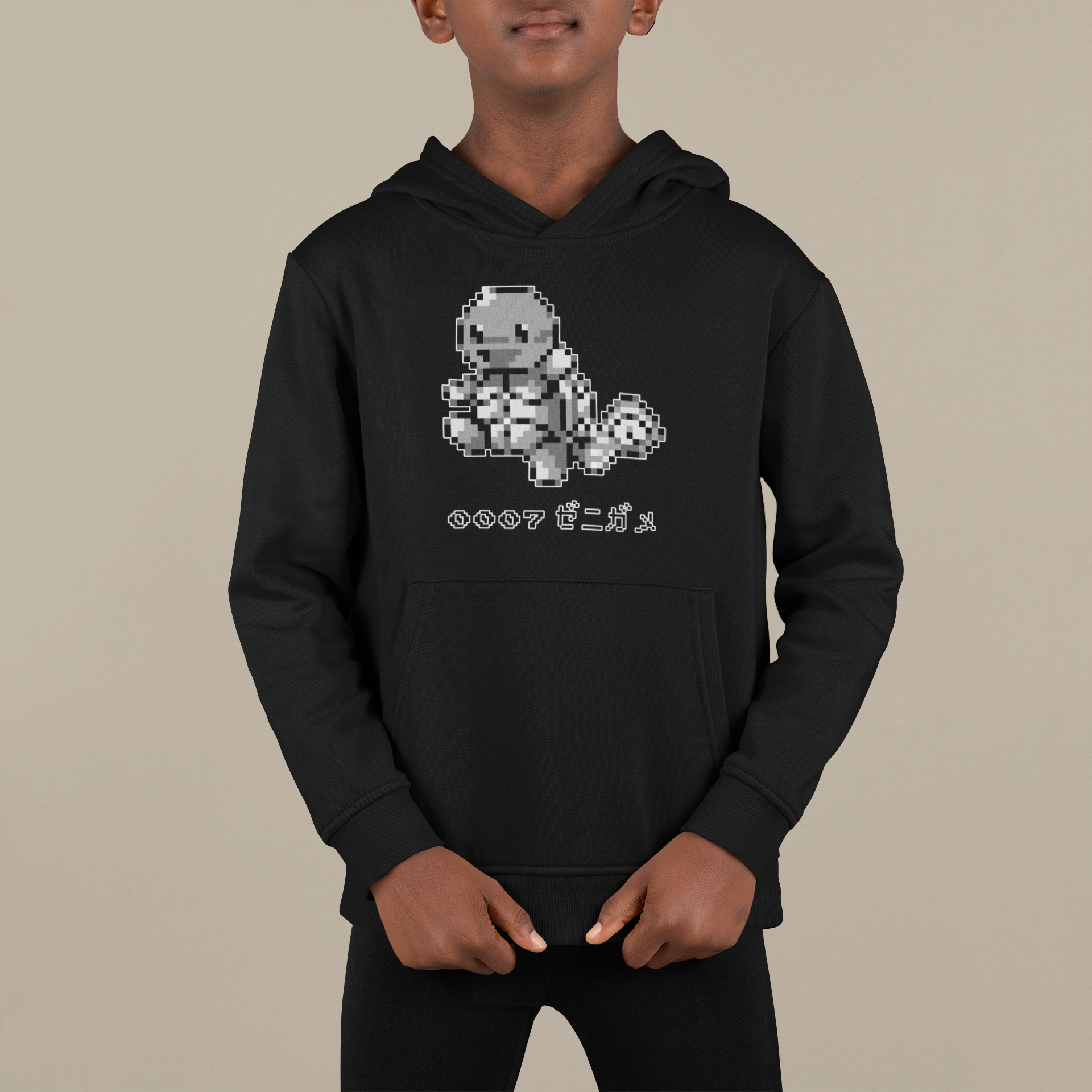 Red & Blue Sprites - PKMN003 - Sudadera Juvenil con Capucha y Cangurera (8 - 14 años)