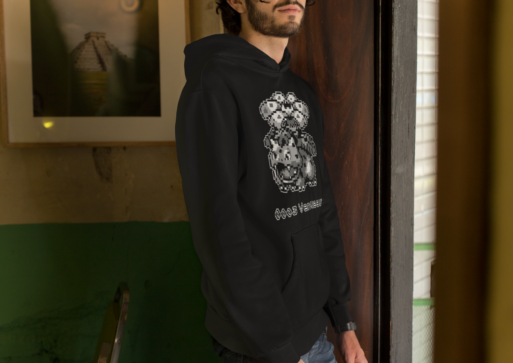 Red & Blue Sprites - PKMN008 - Sudadera con Capucha y Cangurera