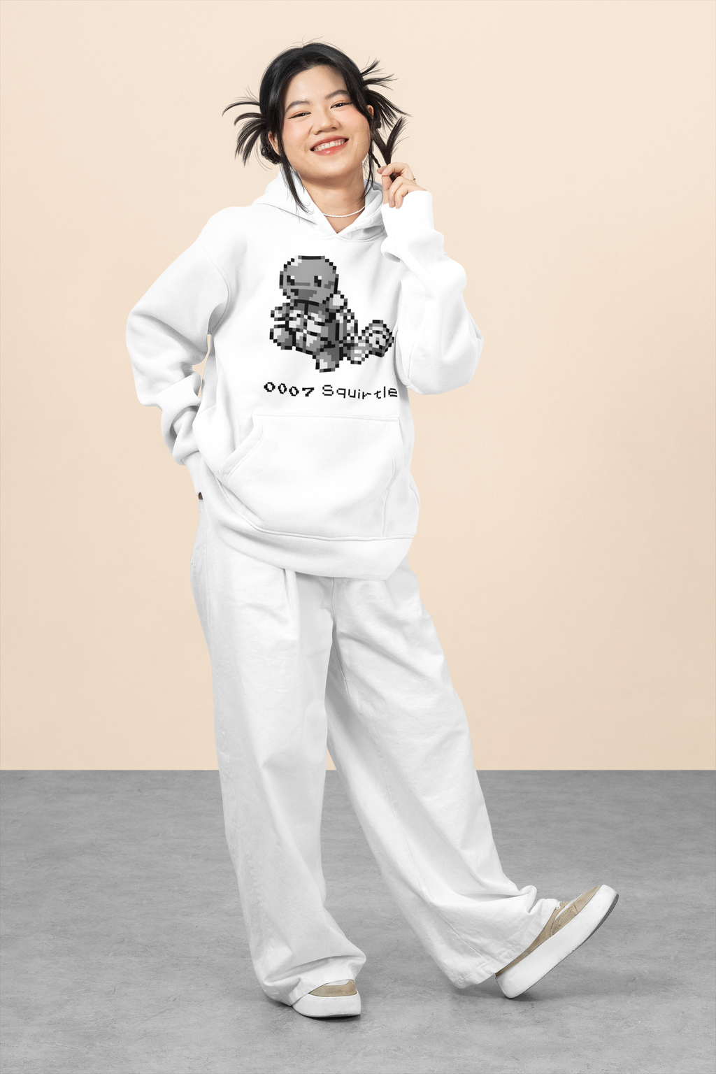 Red & Blue Sprites - PKMN006 - Sudadera Juvenil con Capucha y Cangurera (8 - 14 años)