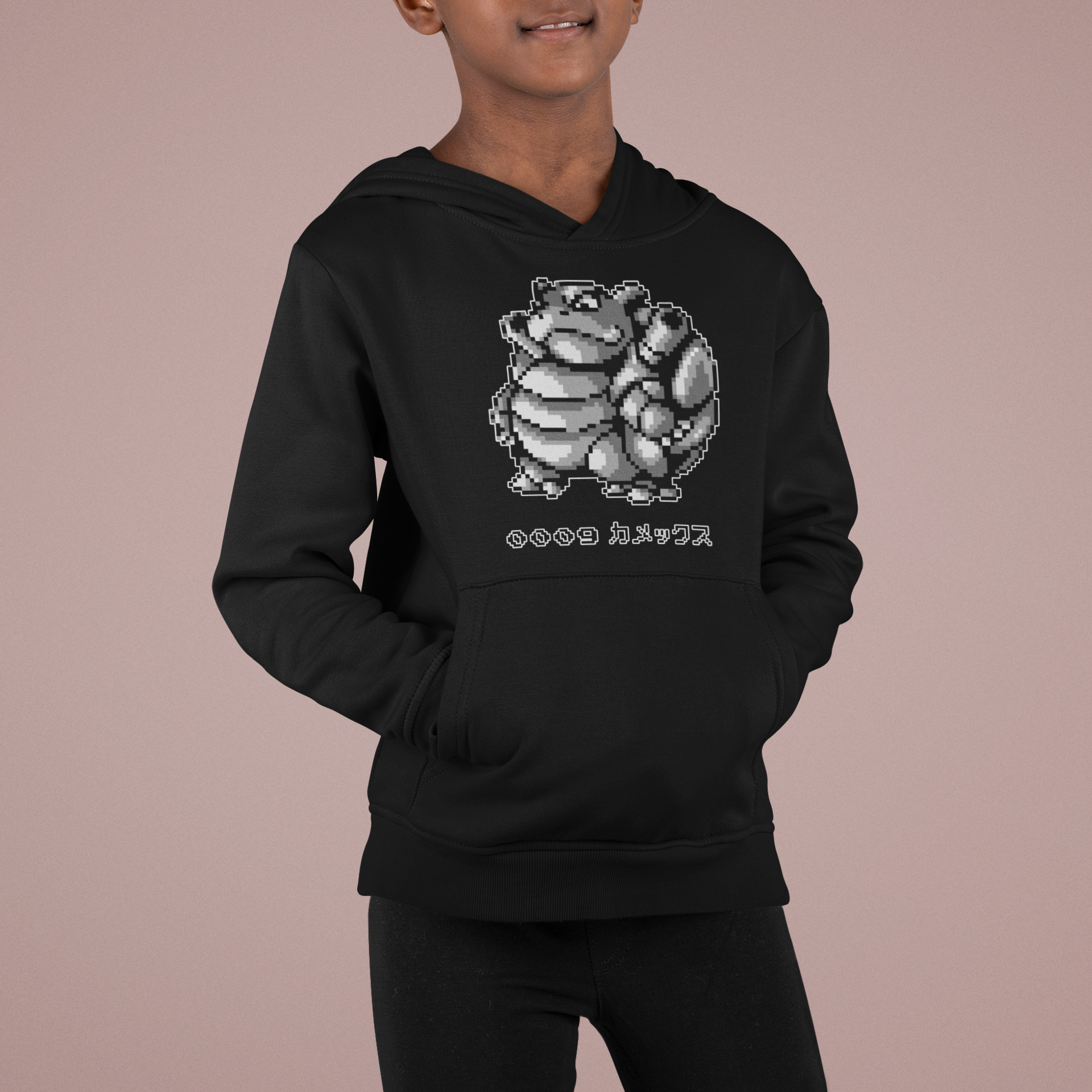 Red & Blue Sprites - PKMN011 - Sudadera Juvenil con Capucha y Cangurera (8 - 14 años)