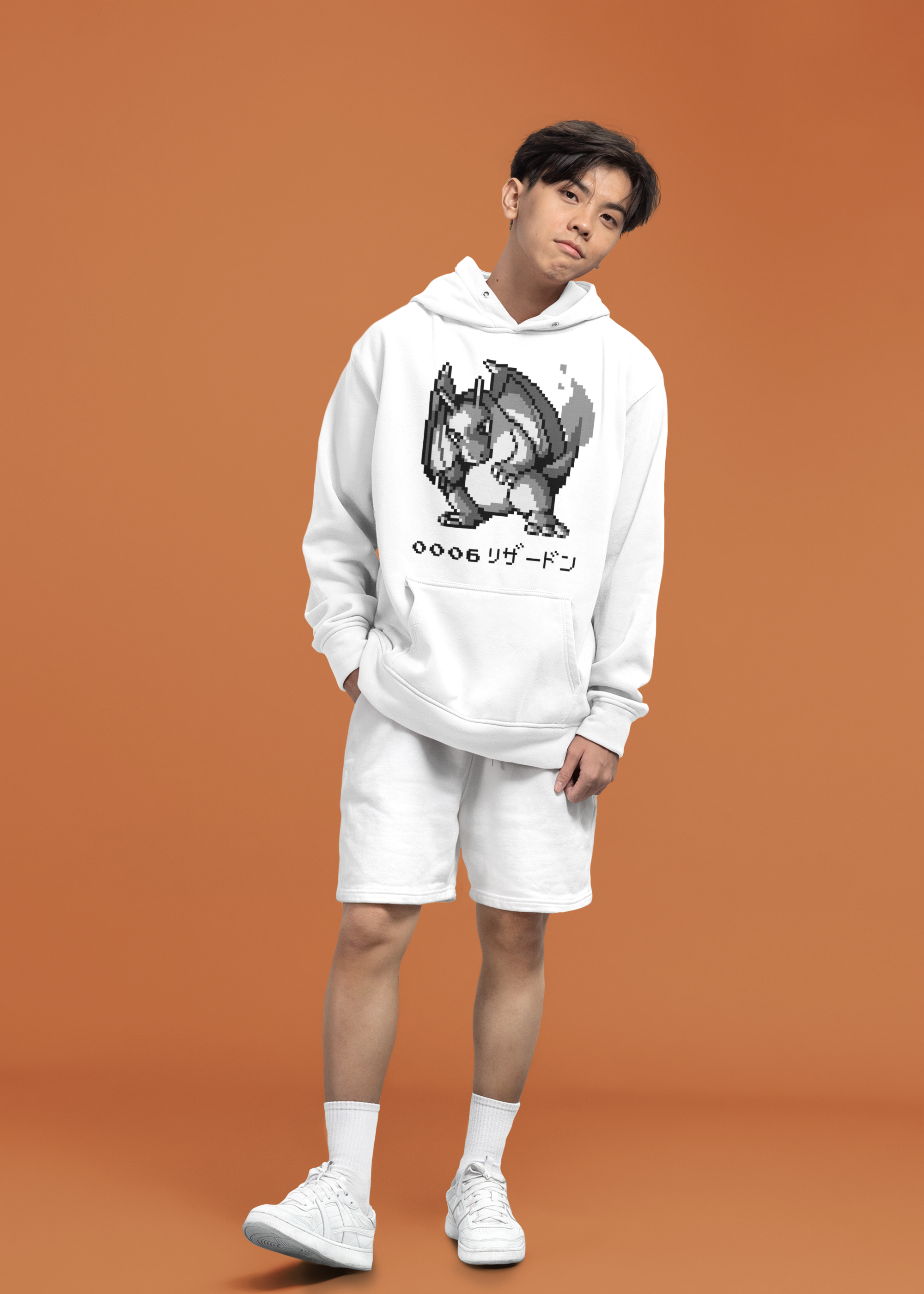 Red & Blue Sprites - PKMN009 - Sudadera Juvenil con Capucha y Cangurera (8 - 14 años)