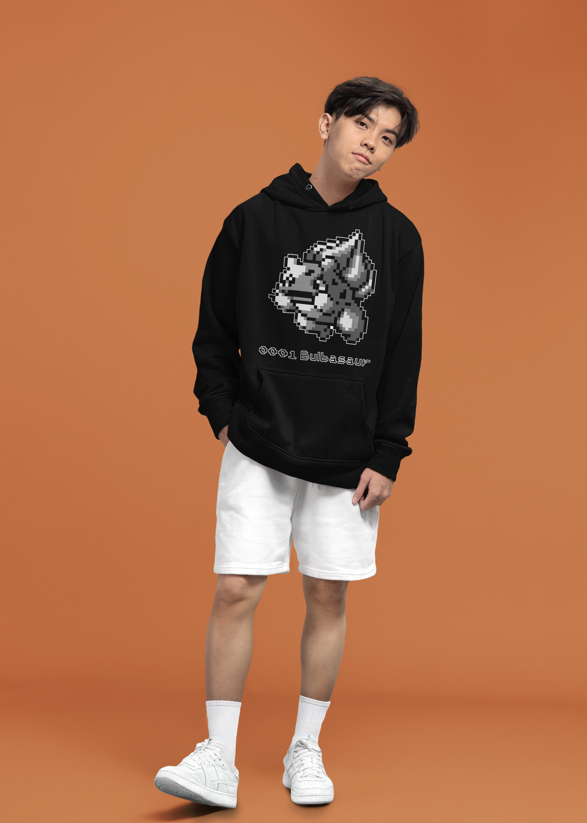 Red & Blue Sprites - PKMN004 - Sudadera Juvenil con Capucha y Cangurera (8 - 14 años)