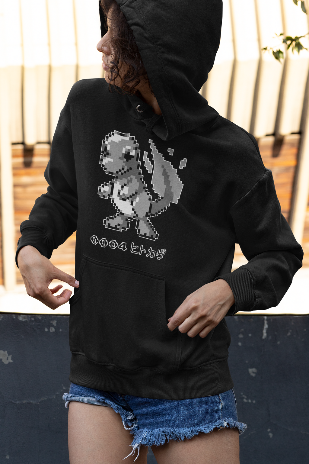 Red & Blue Sprites - PKMN002 - Sudadera con Capucha y Cangurera