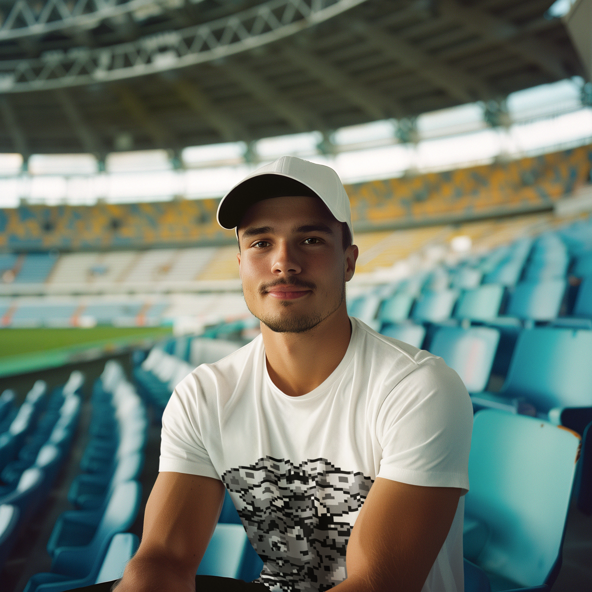 Red & Blue Sprites - PKMN008 - Playera Cuello Redondo