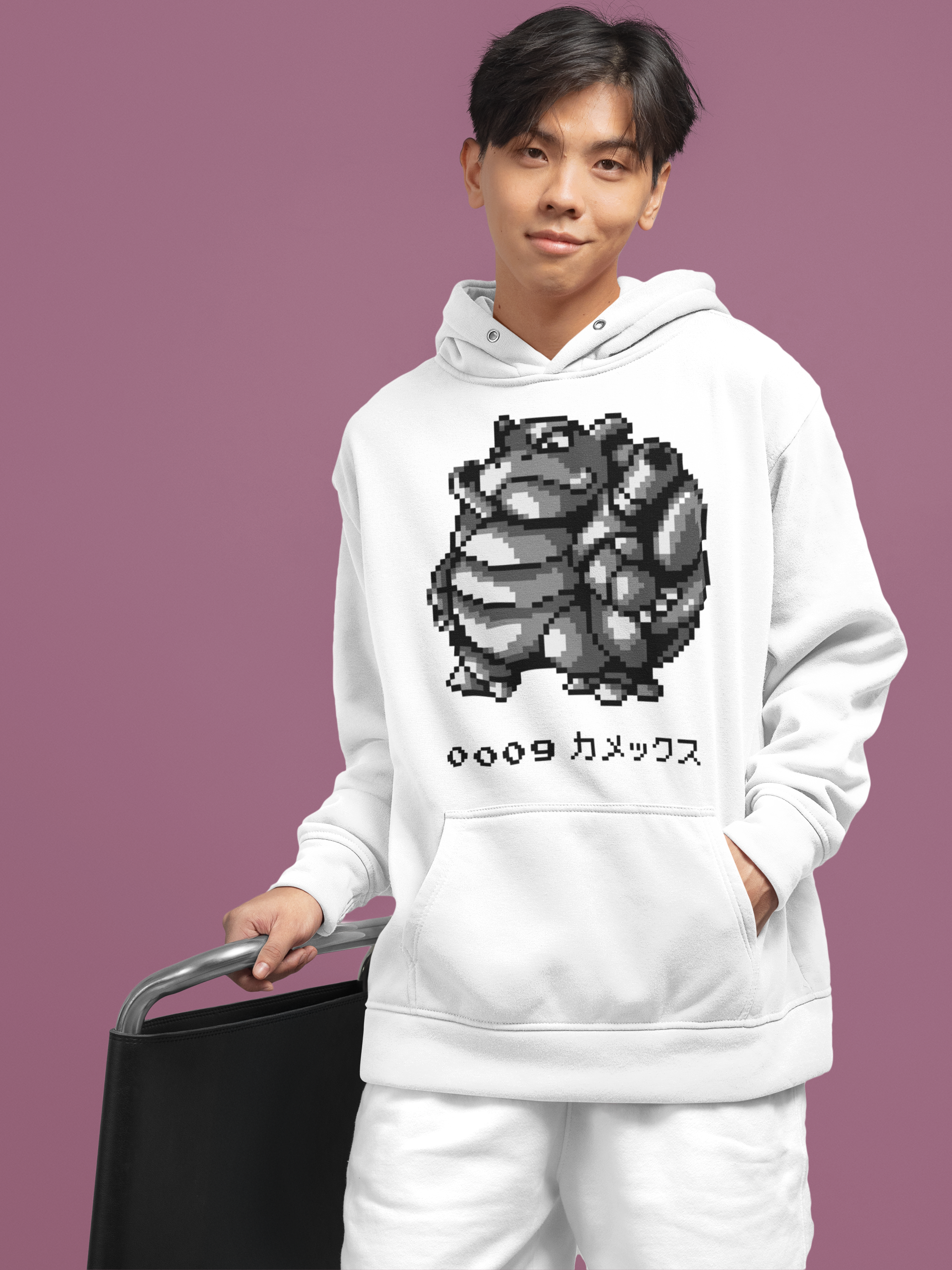 Red & Blue Sprites - PKMN011 - Sudadera Juvenil con Capucha y Cangurera (8 - 14 años)