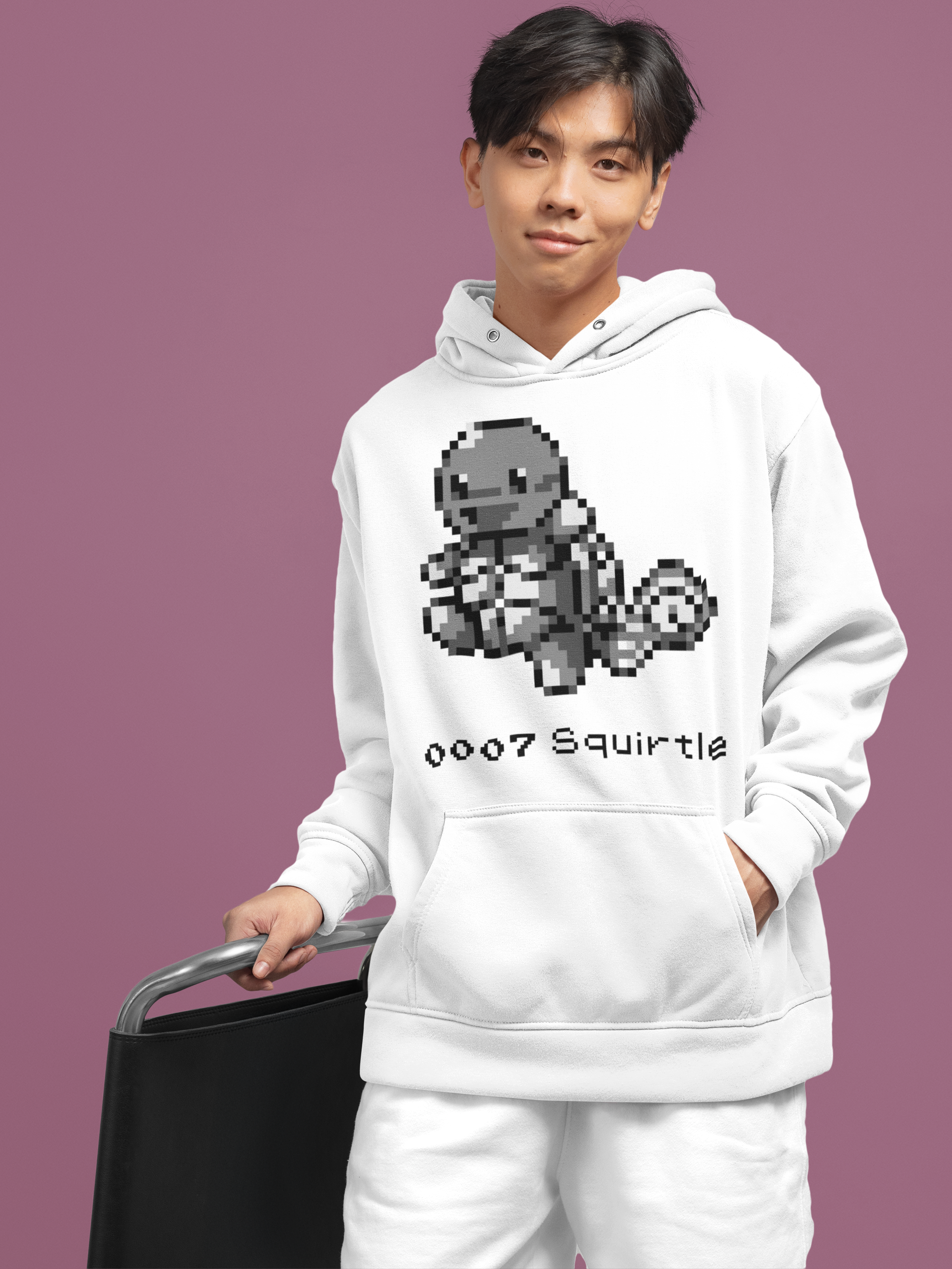 Red & Blue Sprites - PKMN006 - Sudadera Juvenil con Capucha y Cangurera (8 - 14 años)