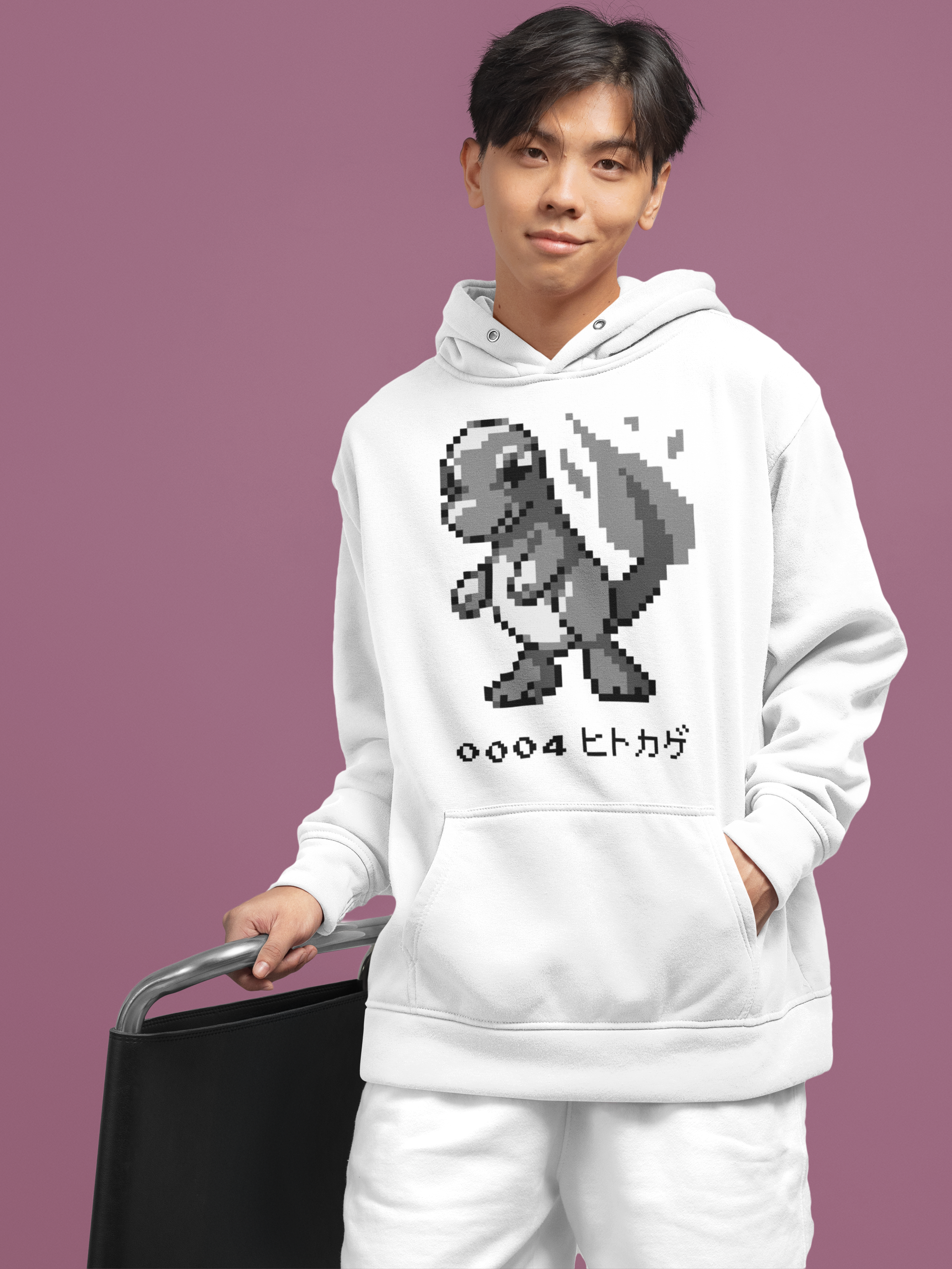 Red & Blue Sprites - PKMN002 - Sudadera Juvenil con Capucha y Cangurera (8 - 14 años)