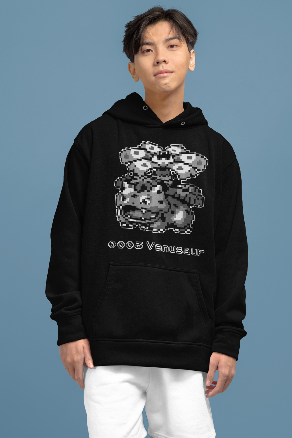 Red & Blue Sprites - PKMN008 - Sudadera Juvenil con Capucha y Cangurera (8 - 14 años)