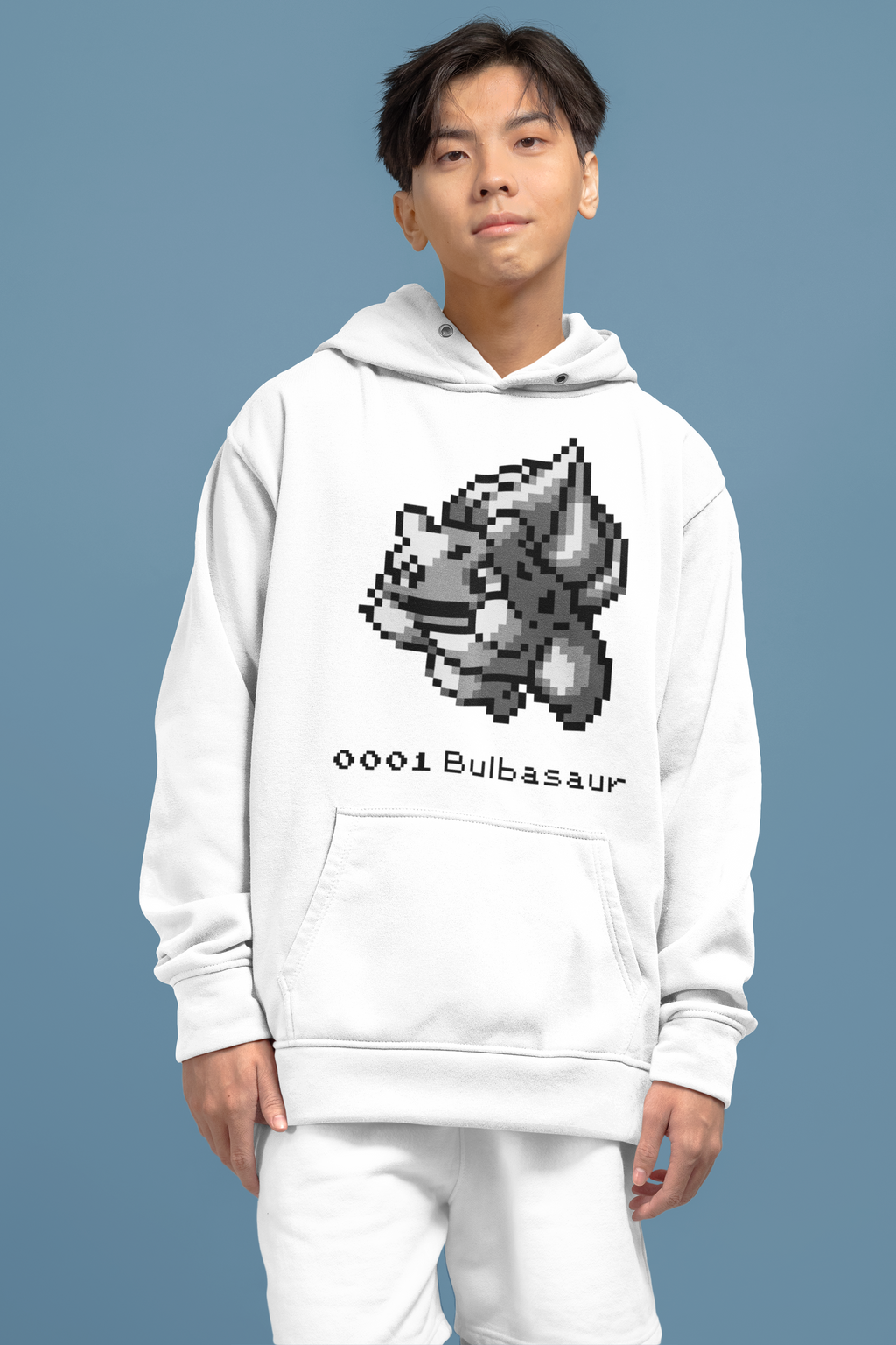 Red & Blue Sprites - PKMN004 - Sudadera Juvenil con Capucha y Cangurera (8 - 14 años)