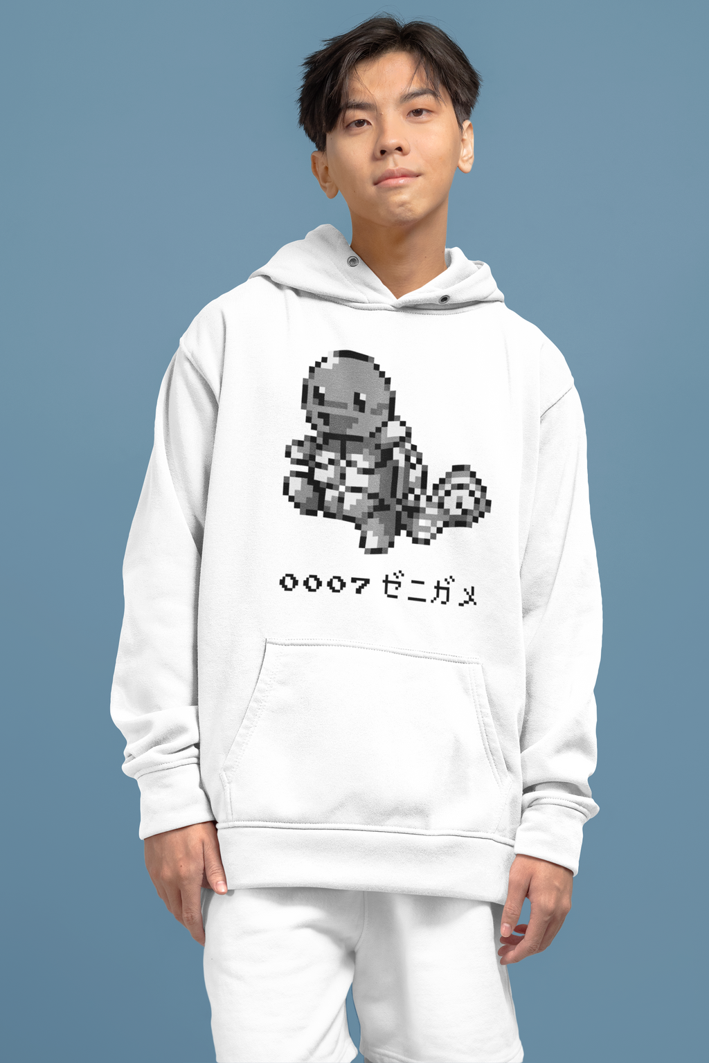 Red & Blue Sprites - PKMN003 - Sudadera Juvenil con Capucha y Cangurera (8 - 14 años)