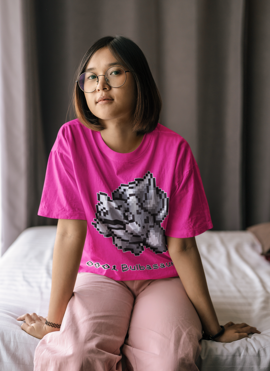 Red & Blue Sprites - PKMN004 - Playera Juvenil Cuello Redondo (8 - 14 años)