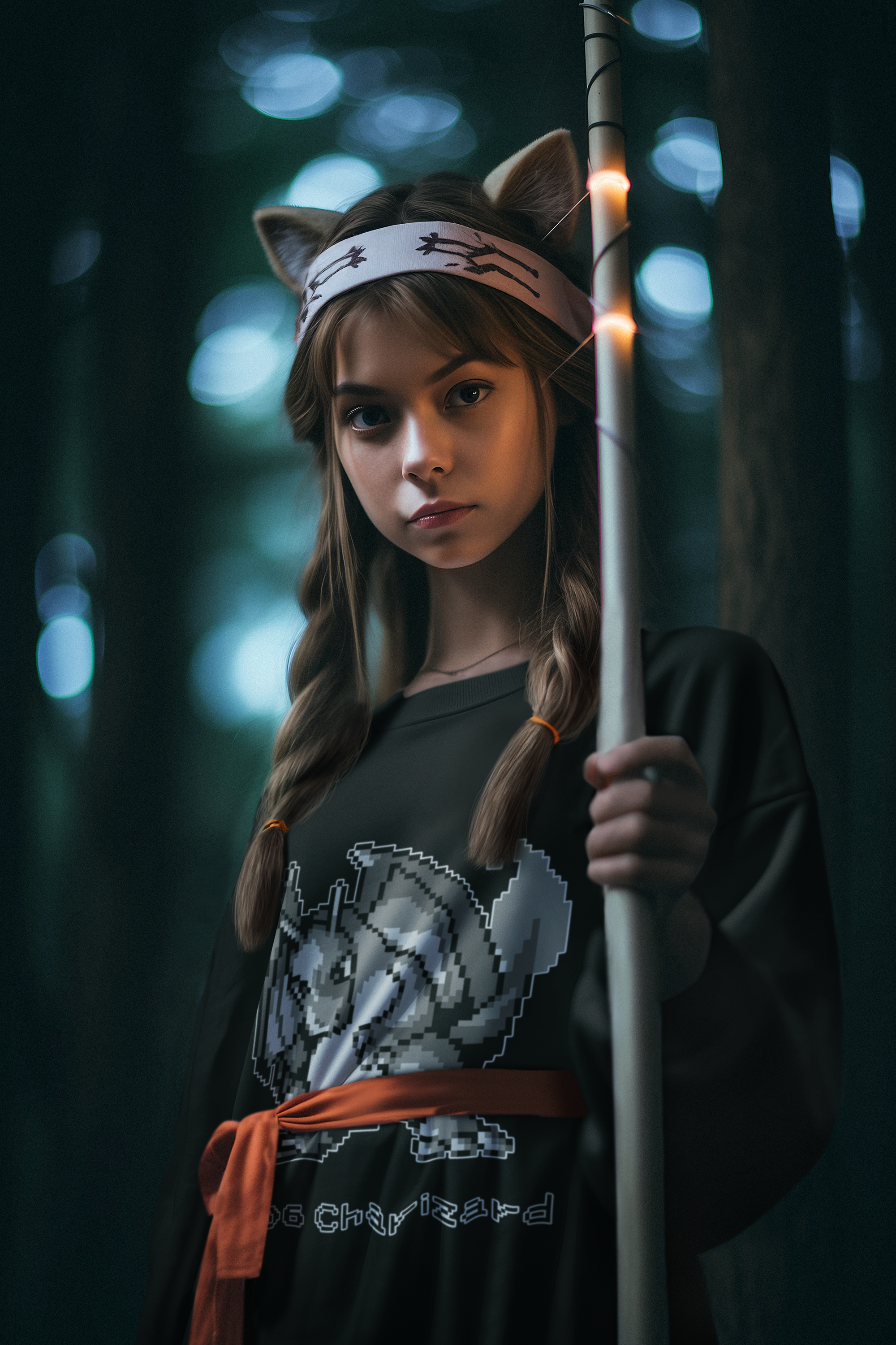 Red & Blue Sprites - PKMN010 - Sudadera Juvenil Cuello Redondo (8 - 14 años)