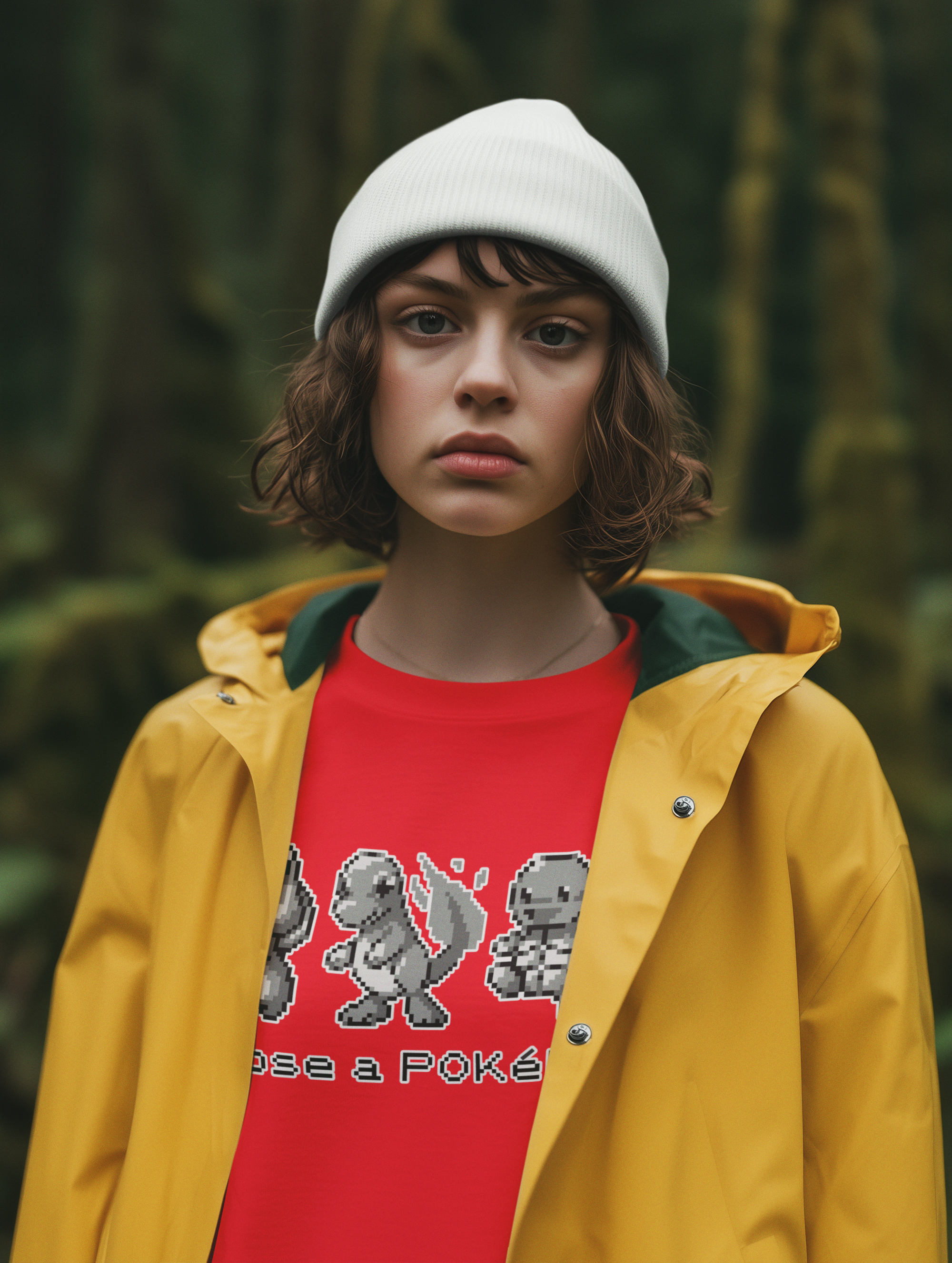 Red & Blue Sprites - CHOOSE - PKMN013 - Sudadera Juvenil Cuello Redondo (8 - 14 años)