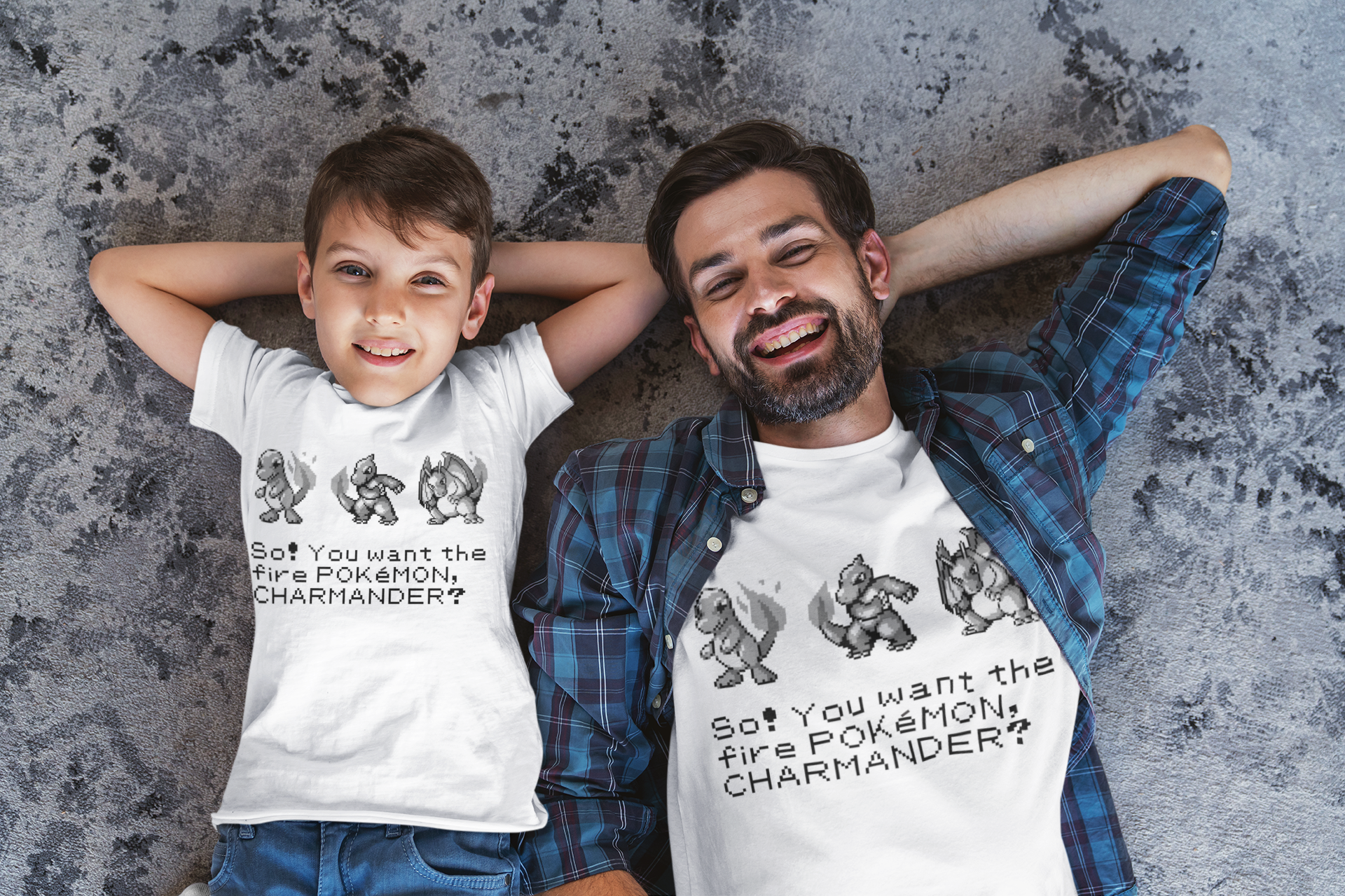 Red & Blue Sprites - So! - PKMN015 - Playera Infantil Cuello Redondo (4 - 7 años)