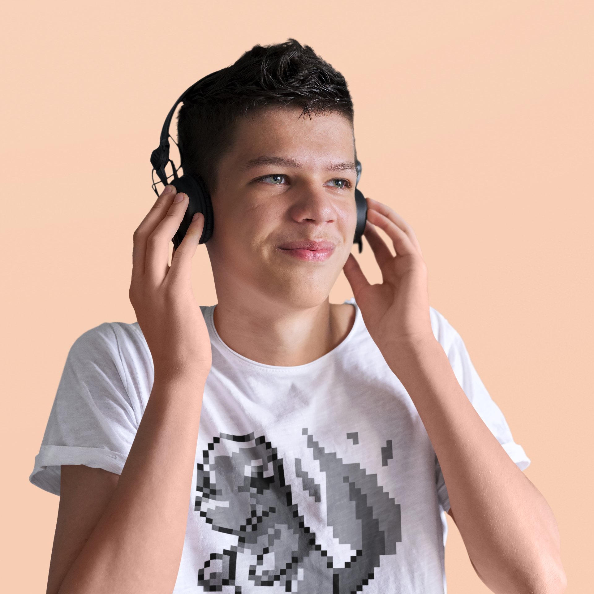 Red & Blue Sprites - So! - PKMN018 - Playera Juvenil Cuello Redondo (8 - 14 años)